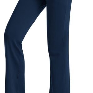 Navy Blue High-Waist Yoga Pants