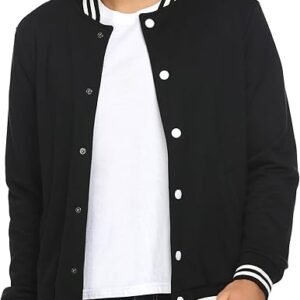 Black Varsity Jacket