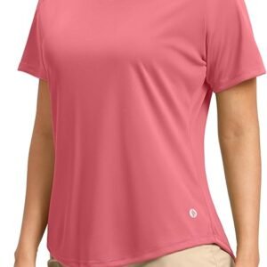 Pink Quick Dry Short-Sleeve
