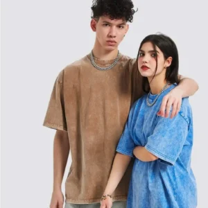 Acid Wash T-Shirt for Men & Women